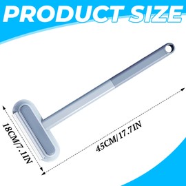 Colorich 2 Stück Tierhaarentferner Bürste, 3 In 1 Pet Hair Remover, Katzenhaarentferner Sofa, Hundehaare Entfernen, Fusselbürste Tierhaare, Hundehaarentferner für Bettlaken, Teppiche, Kleidung