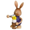 Drechslerei Kuhnert Stupsi Rabbit with Egg Cup and K Ken