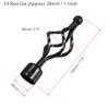 sourcing map Curtain Rod Finials Iron Cap End for 28mm