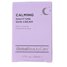 Crema calmante para la piel nocturna 1.7 fl oz con lavanda, melatonina y aloe