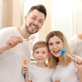 Waenerec 6 Pack Toothbrush Covers Portable Toothbrush Protector Coverings Clips Travel Protector Plastic Brush Pod Protection Clip Case Tooth Brush Covers for Kids Bathroom Home Travel Supplies