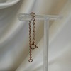 jewellerybox Rose Gold Dipped Sterling Silver Train Chain Extender 3