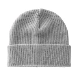 Home Prefer Men's Winter Hat Cuff Beanie Daily Warm Soft Knit Skull Beanie Caps (Light Grey)