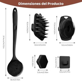 Skin Cleaning Brush Esponja Silicona Cuerpo, Cepillo