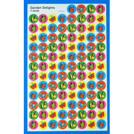 Trend Garden Delights Butterflies Chart Mini Stickers Sheet
