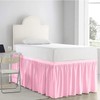 Dorm Room Bed Skirt, Extra Long College Dorm Bed Skirt,