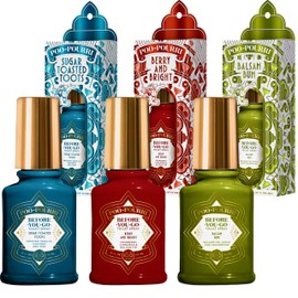 Poo-Pourri Toilet Spray, Holiday Pack Gift Set - Berry and Bright Balsam Bum and Sugar Toasted Toots Includes 3 2-Ounce Bottles