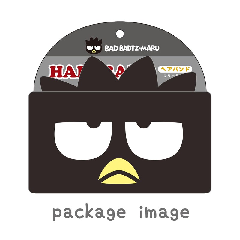 T'S Factory SR-5537463BB Headband with Bad Bats, Thick, Black