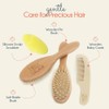 Cepillo para Cabello Bebe 4 Piezas, Peine para Bebe