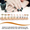 Healeved Nail Art Holder - 1 Set Metal Nail Stand