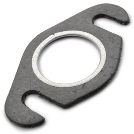 Easyboost Universal Exhaust Manifold for Diameter 25 mm 2 Open Holes Axle Distance 48 mm for Scooter 50 cc Aerox Mach-G Jog-R Ovetto Bw's Nitro Malaguti F10 F12 F15 Aprilia SR CPI