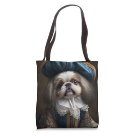 Royal Fluff: Adorable Shih Tzu Pup with a Majestic Attitude Tote Bag