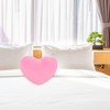 1 Pcs Pink Heart Decorative Pillow, Heart Shaped Cushion for