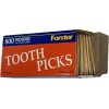 FORSTER 3/800 Forster Round with Square Center Wooden Toothpicks USA