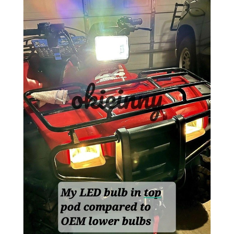 MHK Lighting Products 2 Super Brite Hi-Low LED headlight bulbs