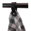 Brute Strength - Magnetic Tea Towel Holder Leather - Black