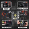 Headlamp Rechargeable 4Pack, 3000 Lumen Ultra-Light Bright Headlamp Flashlight, Clip-on