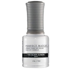 LeChat Perfect Match Gel Polish, The Silver Screen, 0.5 Fl Oz (PMS80)