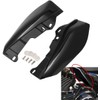 HIYOYO Vivid Black Mid-Frame Air Deflector Heat Shield Trim Cover