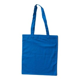 Bags by Jassz Cotton Fabric Bag with Long Handles, royal blue