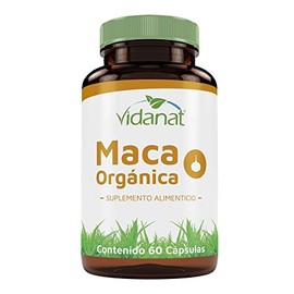 Vidanat Maca organica - 60 Cápsulas                                                                                                                   