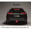 Blue Butterfly - Custom Designed Trailer Receiver LED Brake Light