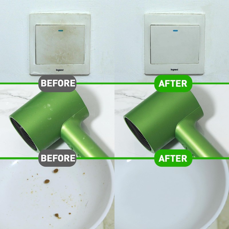 garvonti Sponge Eraser 50 Pack 2X Density and Long Lasting