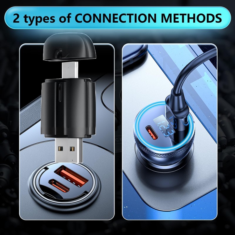 Wireless CarPlay Adapter for Apple, Convert Wired to Wireless Apple