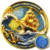 Sobriety Coin with Liquid Sand, Recovery Ship Challenge Coin, One