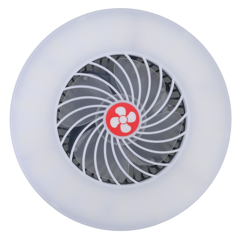 Portable Camping Fan Light LED with Magnet Hook USB Charging