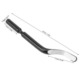 20Pcs Trimming Scraper Blade Set Replacement Cutter Head BS1010 Deburring Tool Blades