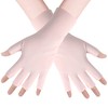 Cinece Gloves, UV Protection, Sun Protection, Women's, Cool Touch, Fingerless,