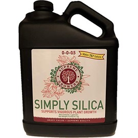 Simply Silica 1 Gallon Concentrate Makes 757 Gal by Supreme Growers Potassium Silicate Liquid Fertilizer Promotes Growth of Strong Plant Tissues Improves Natural Resistance to Environmental Stresses