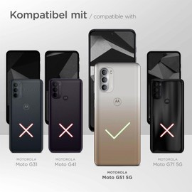 moex FlexProtect Screen Protector Compatible with Motorola Moto G51 5G Screen Protector Only 0.2 mm Thin HD Ultra Clear and Extra Scratch-Resistant - Pack of 3