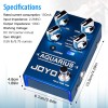 JOYO Digital Delay Pedal 8 Digital Delay Effects with Looper