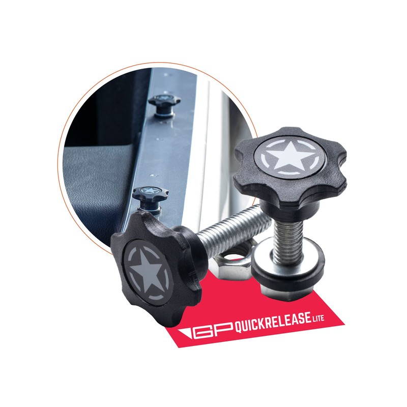 GP Star Thumb Screws, M8 Bolt Set for Easy Bronco