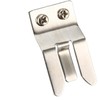1 Set Silver Accessories Metal Mic Holder/Clip - Screw in