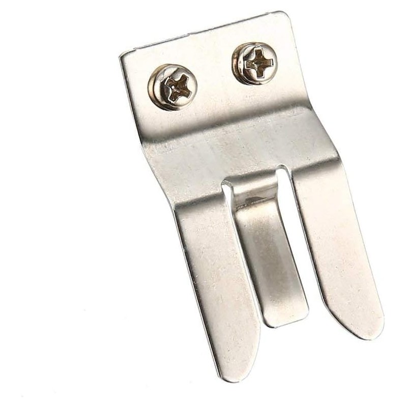 1 Set Silver Accessories Metal Mic Holder/Clip - Screw in