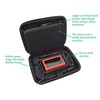 01 Oscilloscope Storage Bag, 8.9X6.9X2.7In Oscilloscope Storage Case, Wear Resistant