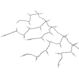 Holiday Wonderland 300-Count Clear Christmas Icicle Light Set