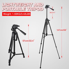 Fancyall Laser level with Tripod Self Leveling, Cross Line Laser with Tilt Mode, 59 inch Tripod for Picture Hanging Construction Floor Tile Wall, 3 AAA Batteries Included