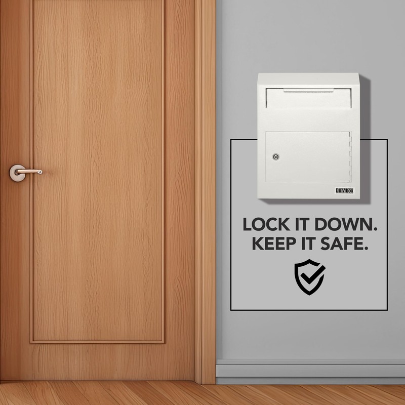 Durabox Drop Box Deposit Safe 12 x 4 x 15”