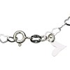 Sterling Silver Flat Heart Link Charm Bracelet Nickel Free Chain