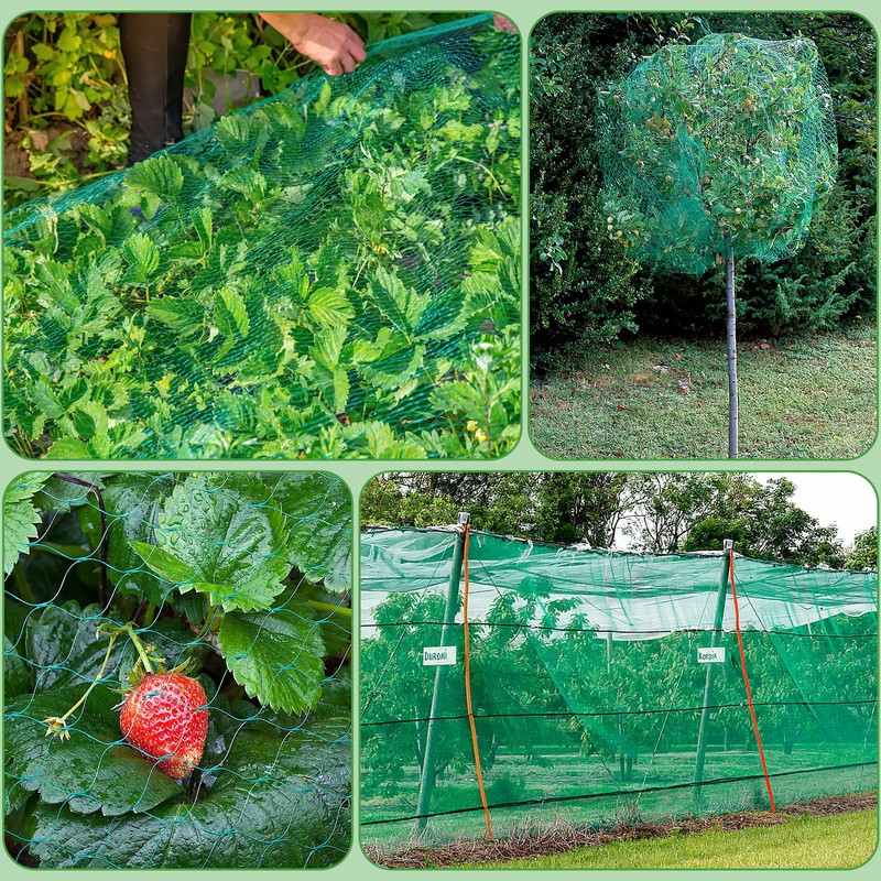 Bird Protection Net, Bird Net, Tight Mesh, 4 x 10