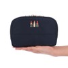 Make-up Pouch, Brand, Slope Shape Pouch, Embroidery Rouge 4OP-ER110H, Artisan