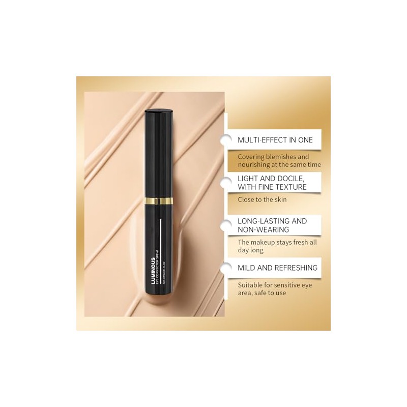 Corrector de Ojeras para Ojos, Marfil, 10ml