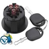 Ignition Switch 077-8076-00 Compatible with Craftsman Cub Cadet Troy-Bilt MTD