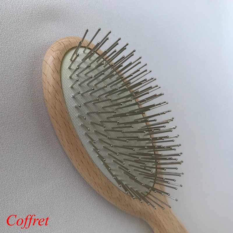 German Steel Pin Hair Brush (N), For Many Hair, Comfortable