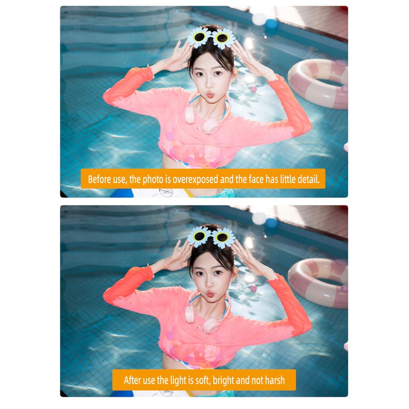 Godox Camera Flash White Diffuser for Godox iM20 Camera Flash（2pack