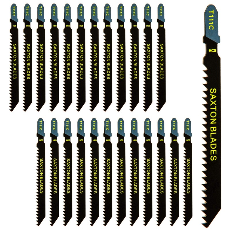 25 x Saxton Jigsaw blades T111C fit Bosch, Dewalt, Hitachi,